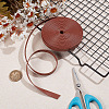 5M Flat PU Imitation Leather Cord LC-WH0009-07B-4