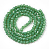 Opaque Solid Color Imitation Jade Glass Beads Strands EGLA-A039-P2mm-D07-3