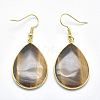 Natural & Synthetic Mixed Stone Dangle Earrings EJEW-E231-B-G-2