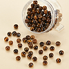 Grade AB Natural Tiger Eye Round Beads Strands G-OC0001-19-4