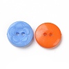 Acrylic Sewing Buttons for Clothes Design X-BUTT-E083-F-M-2