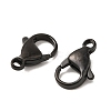 Ion Plating(IP) 304 Stainless Steel Lobster Claw Clasps STAS-AB09-B-2