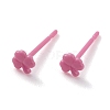 Eco-Friendly Plastic Stud Earrings EJEW-H120-04A-01-1