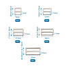 Alloy Buckles PALLOY-TA0002-11P-8
