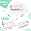 Foldable Paper Drawer Boxes with Clear Plastic Cover CON-WH0095-68A-03-2