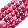 Natural Fire Agate Beads Strands X-G-O165-A05-8mm-1