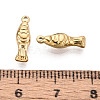304 Stainless Steel Fish Charms STAS-T069-05G-3
