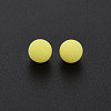 Opaque Acrylic Beads PAB702Y-B01-01-2