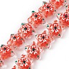 Glass Beads Strands X1-LAMP-F029-03E-1