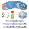 5D DIY Diamond Painting Cup Mat Kits DIY-TAC0021-09C-35