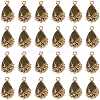 Transparent Glass Pendants GLAA-FZ0001-02F-1