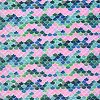 Mermaid Fish Scale Pattern PU Leather Fabric AJEW-WH0149C-14-2