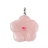Natural Rose Quartz Big Pendants G-B040-01P-11-2