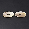 Natural Freshwater Shell Connector Charms SHEL-C003-09-4