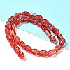 Transparent Glass Beads Strands GLAA-F114-05J-4