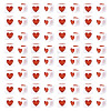 Opaque Acrylic European Beads OPDL-BT0001-01-2