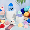 24Pcs 8 Colors Handmade Wool Woven Hat Decoration AJEW-FG0003-34B-4