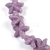 Synthetic Coral Dyed Carved Beads Strands CORA-K009-06A-4