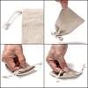 Cotton Packing Pouches Drawstring Bags LS-X-ABAG-R011-8x10-5