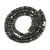 Natural Freshwater Shell Dyed Beads Strands SHEL-T020-29A-01-2