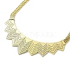 
304 Stainless Steel Bib Necklaces NJEW-Q322-09G-3