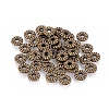 Tibetan Style Spacer Beads TIBEB-LF0720YKG-AB-LF-1