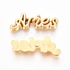 Golden Plated Alloy Cabochons PALLOY-WH0068-08A-1