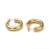 Brass Hoop Earrings EJEW-H121-02G-3