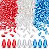 300Pcs 3 Colors ABS Plastic Beads CCB-AR0001-12-1