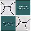 24 Sets 3 Style Silicone Eyeglass Nose Pads FIND-GF0004-33-7