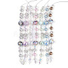 Glass and Acrylic and Imitation Pearl and Rhinestone Beads Strands MAK-T011-06M-1