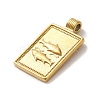 304 Stainless Steel Pendants STAS-L022-306G-10-2