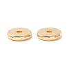 202 Stainless Steel Beads STAS-P297-01G-2
