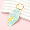 Alloy Enamel Keychains KEYC-YW00224-11-1