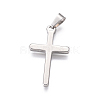 Tarnish Resistant 304 Stainless Steel Pendants X-STAS-G205-08P-2