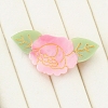 Cute Cellulose Acetate(Resin) Alligator Hair Clips PW-WG95920-01-1