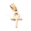 Easter Ion Plating(IP) 304 Stainless Steel Pendants STAS-L216-29G-1