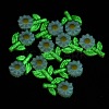 Luminous Opaque Epoxy Resin Decoden Cabochons CRES-M032-02E-2