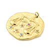 Real 18K Gold Plated PVD Vacuum Plating 304 Stainless Steel Pendants STAS-L278-003G-07-2