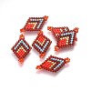 MIYUKI & TOHO Handmade Japanese Seed Beads Links SEED-A029-AA12-1