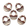 Wenge Wood & Sandalwood & White Ash Pendants WOOD-F013-04-1