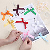 CHGCRAFT 120Pcs 2 Colors Polyester Bowknot AJEW-CA0003-25-5