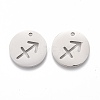 Tarnish Resistant 201 Stainless Steel Pendants LS-STAS-Z001-B-12P-1