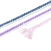 30M Segment Dyed Macrame Cotton Cord OCOR-T018-01K-3