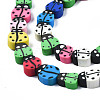 Handmade Polymer Clay Bead Strands CLAY-N011-43B-4