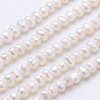 Natural Cultured Freshwater Pearl Beads Strands PEAR-F004-12-1