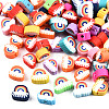 Handmade Polymer Clay Beads CLAY-N011-63-1