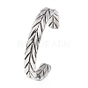 Retro 316 Surgical Stainless Steel Cuff Bangles BJEW-C142-14D-AS-4