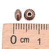 Tibetan Style Alloy Spacer Beads K0NJX061-2