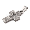 304 Stainless Steel Pendants STAS-P241-10P-2